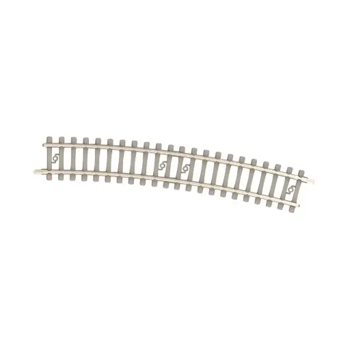 [TR14527] Rail courbe R4 362,6 mm 15° code 60 - Minitrix 14527 - N 1/160 - 2R