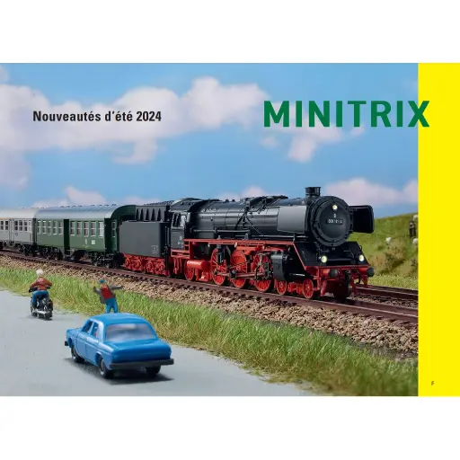 [MI-DEP-ETE2024] Dépliants nouveautés 2024 - Minitrix MI-DEP-ETE2024 - 7 pages - français