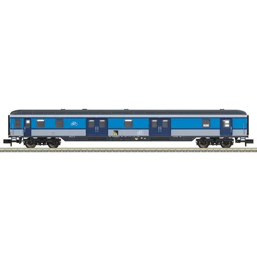 [TR18552] Fourgon transport de vélos type Dm - Minitrix T18552 - privée - N 1/160 - EP. VI - 2R