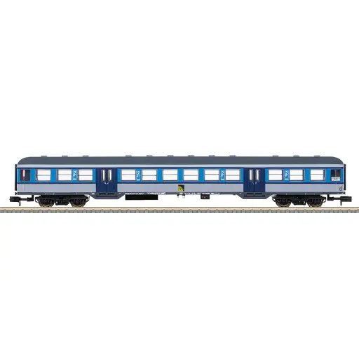 [TR18554] Voiture voyageurs Bnrz 451 - MINITRIX T18554 - privée - N 1/160 - EP. VI - 2R