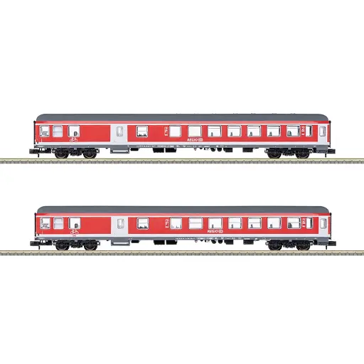 [TR18258] Coffret de voitures-voyageurs RE 7 Freizeitexpress Murgtäler - Minitrix T18258 - DB AG - N 1/160 - EP. VI - 2R