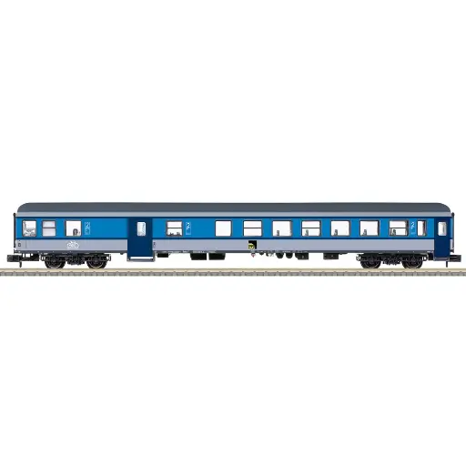 [TR18551] Voiture voyageurs type Bduu 497.2 - Minitrix T18551 - privée - N 1/160 - EP. VI - 2R