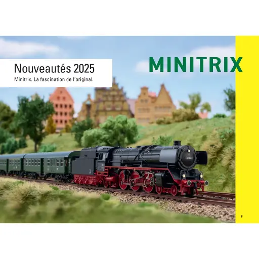 [MI-DEP-2025] Catalogue Minitrix nouveautés 2025 avec nouveautés été 2025 - N 1/160