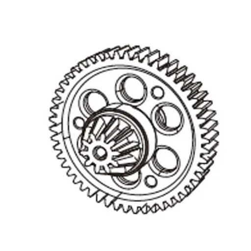 Couronne de transmission pour Hyper Go - MJX 16401 - 1/16