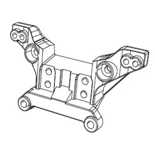 Tourelle d'amortisseur avant pour Hyper Go - MJX 16170 - 1/16