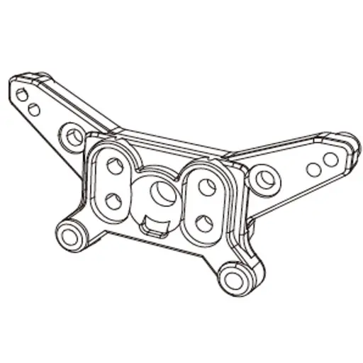 [MJX14170B] Support d'amortisseur avant pour Hyper Go - MJX 14170B - 1/14