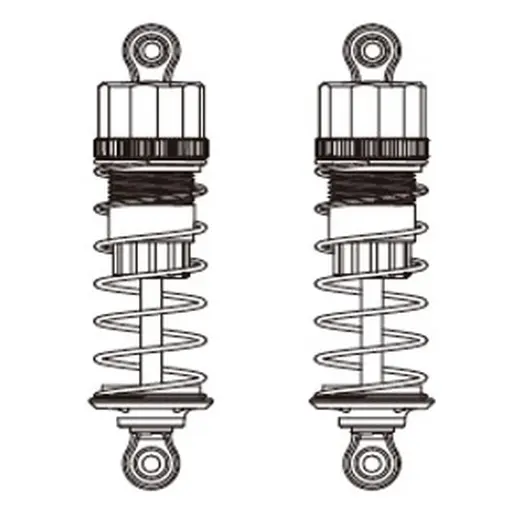 Amortisseurs arrière (x2) pour Hyper Go - MJX 14500B - 1/14