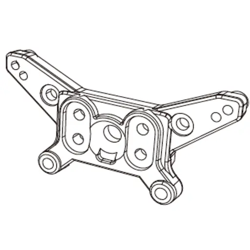 [MJX14170] Support d'amortisseur avant - MJX 14170 - 1/14