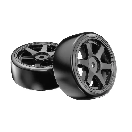 [MJX1415C] Roues plastique de drift pour Hyper Go - MJX 1415C - 1/14