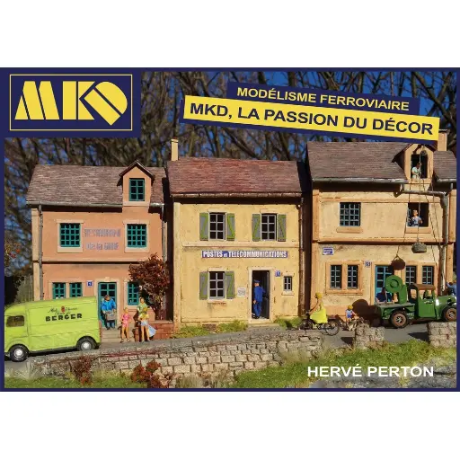 Maquette MKD Maison Du Notaire 628 - Échelle HO - Train Électrique - Kit à Monter - Neuf