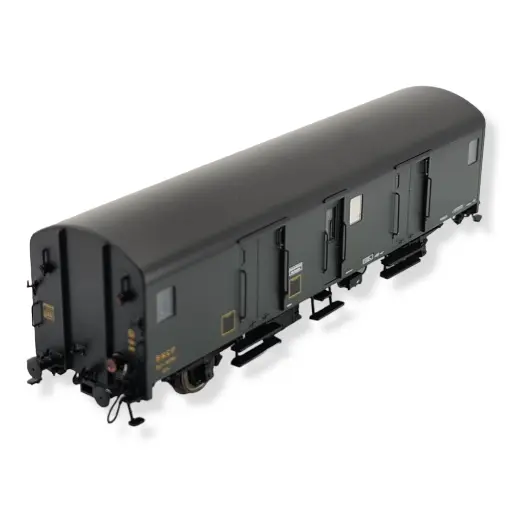 [MW30310] FOURGON bagages Dqd2m Vert 306 - feux fin de convoi - MODELS WORLD 30310 - SNCF - HO