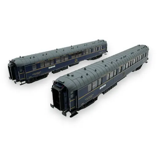 [MW1001.1] Set de voitures voyageurs Nord Express - Models World 1001.1 - HO 1/87 - SNCF - EP II