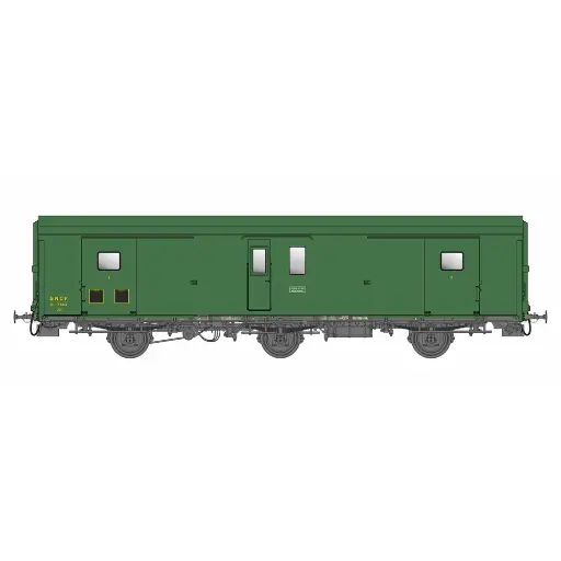 [MW105] Fourgon Dd²ai 3 essieux métallisé - Models World MW105 - HO 1/87 - SNCF - Ep III - 2R