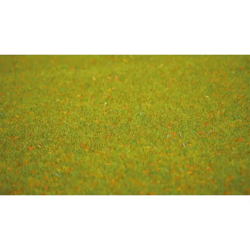 [NO00270] Tapis d'herbe "Gazon fleuri" 1200x600 - NOCH 00270 - Toutes échelles