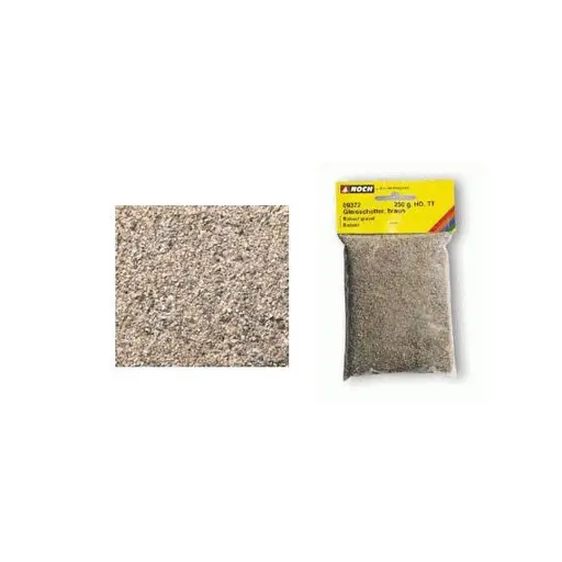 [NO09372] Ballast brun / sac de 250 g - Noch 09372 - HO 1/87 / TT 1/120