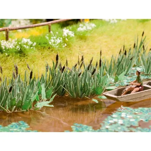 [NO14102] Roseaux laser-cut - Noch 14102 - HO 1/87 - 16 plantes