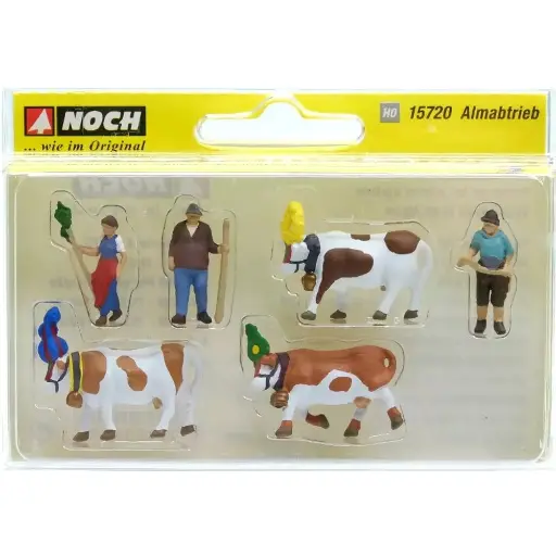 [NO15720] Descente en alpages - Noch 15720 - HO 1/87