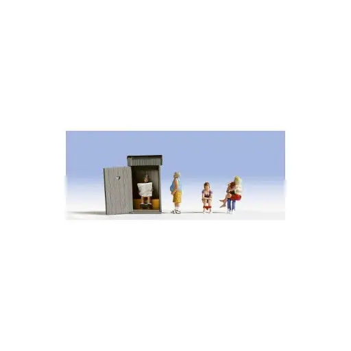[NO36560] 5 personnages + petit coin
