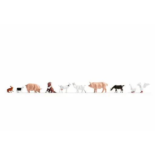 [NO36711] 10 animaux de la ferme - Noch 36711 - N 1/160
