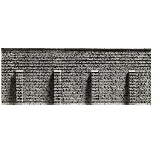 [NO58056] Mur de soutènement - Noch 58056 - HO 1/87 - 33,4x12,5 cm