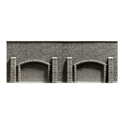 [NO58058] Mur d'arcade type pierre - Noch 58058 - HO 1/87