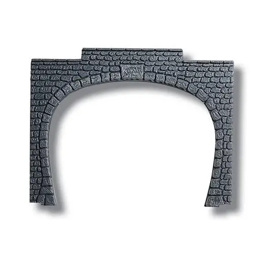 [NO60020] Portail de tunnel / 2 pièces / 15.5 X 12.5 cm