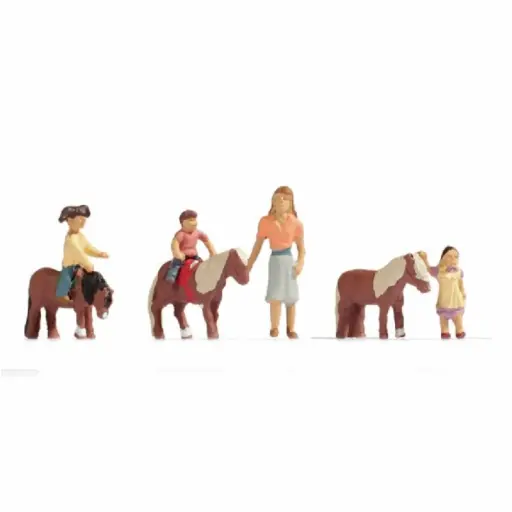 [NO15635] Promenade à poney - Noch 15635 - HO 1/87