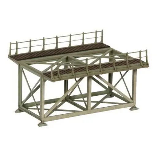 [NO67023] Pont d'approche 1 voie 90 mm,  laser cut