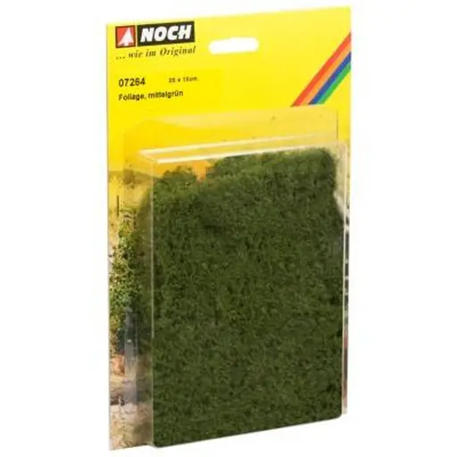 [NO07270] Foliage vert moyen - Noch 07270 - HO 1/87 - Vert foncé