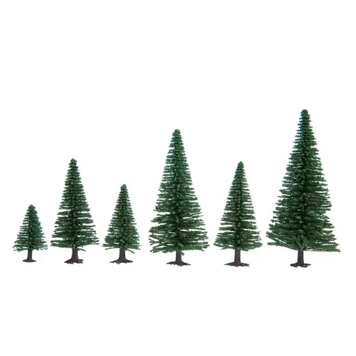 [NO26821] 50 sapins - Noch 26821 - HO - TT - 50 à 140 mm
