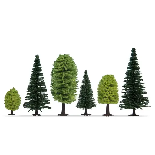 [NO26811] 25 arbres "Forêt mixte" - Noch 26811 - HO - TT - 5 à 14 cm