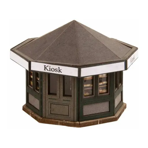 [NO14320] Kiosque NOCH 14320 - LaserCut - HO 1/87 - 54x54x42mm