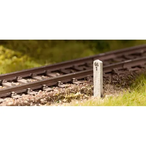 [NO14300] Bornes kilométriques Pierres de 20 kilomètres - NOCH 14300 - HO 1/87