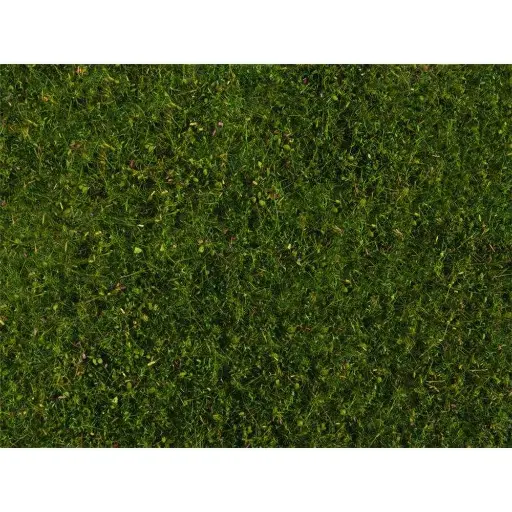 [NO07291] Tapis d'herbe de prairie vert moyen 200x230 mm NOCH 07291 - Toutes échelles