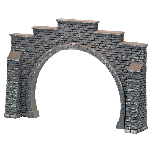[NO58052] Entrée de tunnel 2 voies Noch 58052 - HO 1/87 - 210 x 140 mm