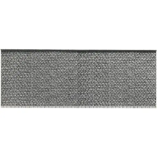 [NO34854] Mur de pierres miniature Noch 34854 - N 1/160 - 198 x 74 mm