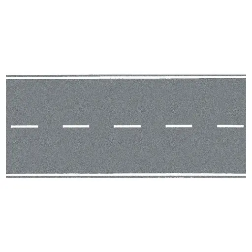 [NO34203] Feuille de route flexible gris clair Noch 34203 - N 1/160 - 1000 x 40 mm