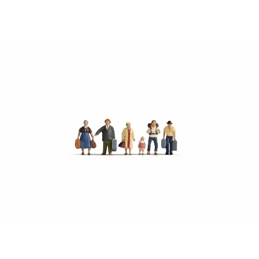 [NO15218] Pack de 6 voyageurs - Noch 15218 - HO 1/87