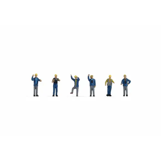 [NO36279] Pack de 6 chargés de manœuvre NOCH 36279 - N : 1/160