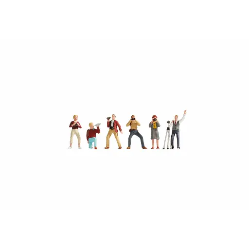 [NO36571] Pack de 6 photographes et 1 trépied NOCH 36571 - N : 1/160