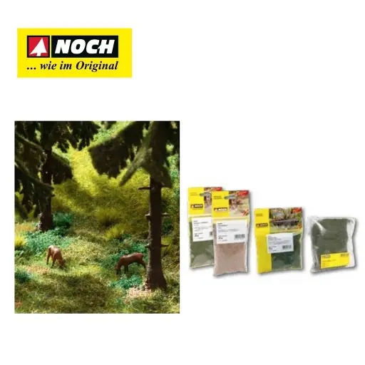 [NO60772] Set de départ végétation "En forêt" - Noch 60772 - Toutes échelles - 97 g