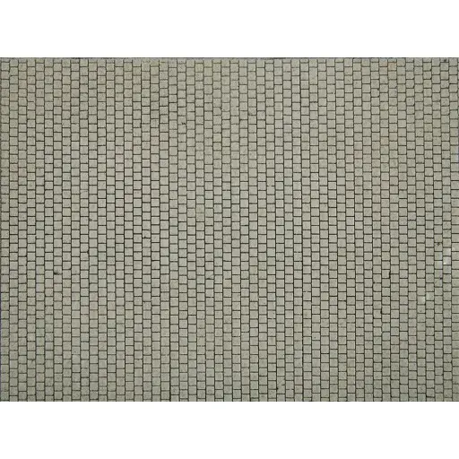 [NO60325] Feuille de pavés Place de ville Noch 60325 - HO 1/87 - 210x155 mm