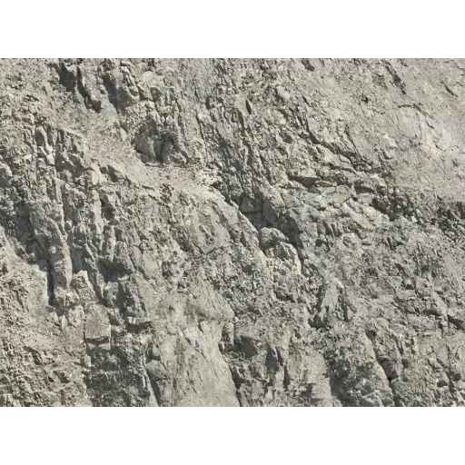 [NO60302] Feuille de rocher à froisser Noch 60305 - HO 1/87 - 450 x 255 mm