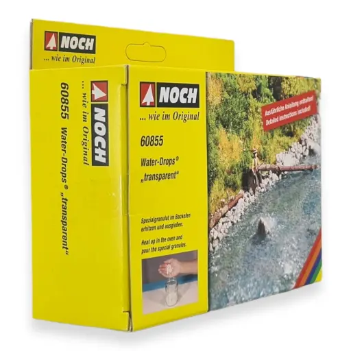 [NO60855] Eau en granules transparents - Noch 60855 - Toutes échelles - 250 g