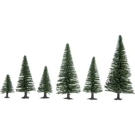 [NO32820] Pack de 25 sapins miniatures Noch 32820 - N / Z - 35 à 90 mm