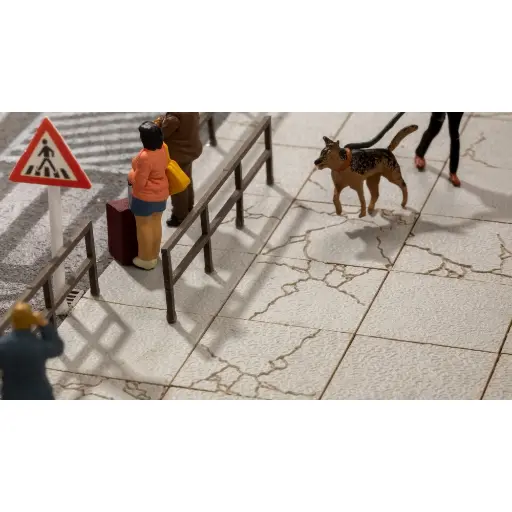 [NO14237] Dalles de béton grand format - NOCH 14237 - HO 1/87e