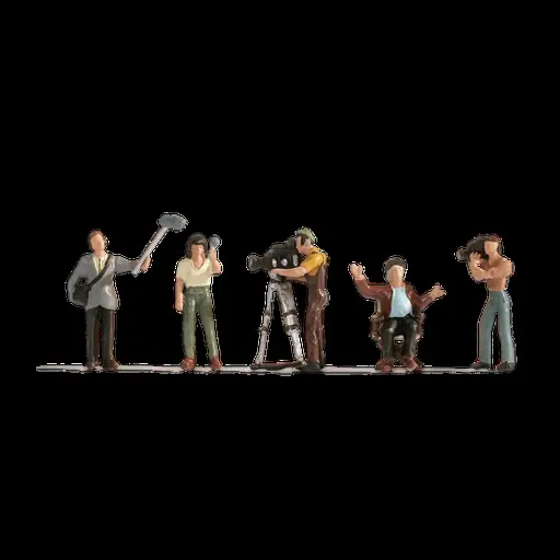 [NO15573] Equipe de tournage de films - NOCH 15573 - HO 1/87