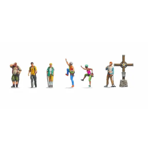 [NO35820] Randonneurs de Montagne avec Croix - Noch 35820 - N: 1/160