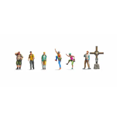 [NO44531] Randonneurs de Montagne avec Croix - Noch 44531 - Z: 1/220