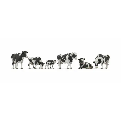 [NO44540] Lot de 6 Vaches - Noch 44540 - Z: 1/220